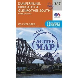 Dunfermline, Kirkcaldy and Glenrothes South. September 2015 ed, Sheet Map - Ordnance Survey imagine