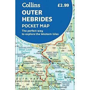 Outer Hebrides Pocket Map. The Perfect Way to Explore the Western Isles, Sheet Map - Collins Maps imagine