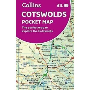 Cotswolds Pocket Map. The Perfect Way to Explore the Cotswolds, Sheet Map - Collins Maps imagine
