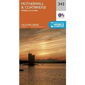 Motherwell and Coatbridge. September 2015 ed, Sheet Map - Ordnance Survey imagine