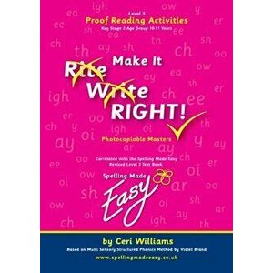 Make it Right. Level 3, Teacher's ed, Paperback - Ceri Williams imagine
