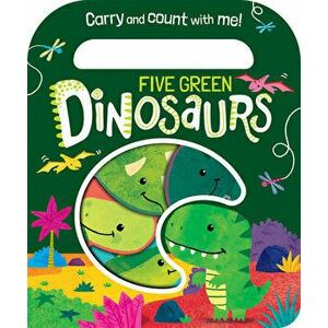 Five Green Dinosaurs, Board book - Katie Button imagine