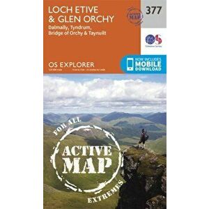 Loch Etive and Glen Orchy. September 2015 ed, Sheet Map - Ordnance Survey imagine