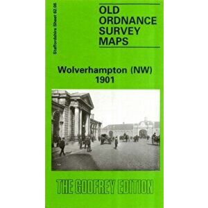 Wolverhampton (North West) 1901. Staffordshire Sheet 62.06, Facsimile of 1901 ed, Sheet Map - John Boynton imagine