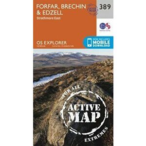 Forfar, Brechin and Edzell. September 2015 ed, Sheet Map - Ordnance Survey imagine