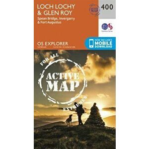 Loch Lochy and Glen Roy - Spean Bridge, Invergarry and Fort Augustus. September 2015 ed, Sheet Map - Ordnance Survey imagine