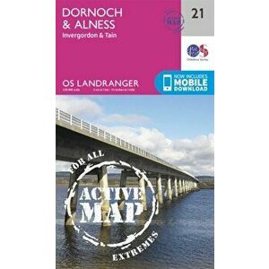 Dornoch & Alness, Invergordon & Tain. February 2016 ed, Sheet Map - Ordnance Survey imagine