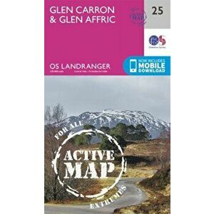 Glen Carron & Glen Affric. February 2016 ed, Sheet Map - Ordnance Survey imagine