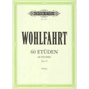60 Studies Op45 For Violin - F WOHLFAHRT imagine