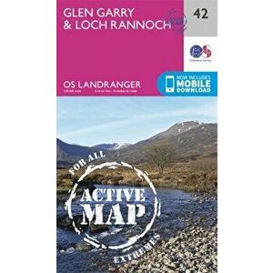Glen Garry & Loch Rannoch. February 2016 ed, Sheet Map - Ordnance Survey imagine