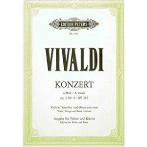 Violin Concerto A Min Op36 - ANTONIO VIVALDI imagine