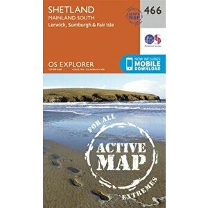 Shetland - Mainland South. September 2015 ed, Sheet Map - Ordnance Survey imagine
