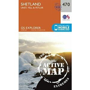 Shetland - Unst, Yell and Fetlar. September 2015 ed, Sheet Map - Ordnance Survey imagine