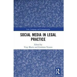 Social Media in Legal Practice, Paperback - *** imagine