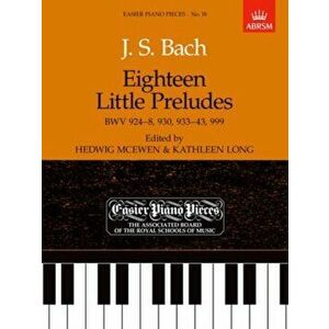 Eighteen Little Preludes BWV 924-8, 930, 933-43 & 999. Easier Piano Pieces 18, Sheet Map - *** imagine