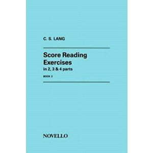 Score Reading Exercises Book 2, Sheet Map - C. S. Lang imagine