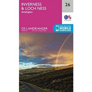 Inverness & Loch Ness, Strathglass. February 2016 ed, Sheet Map - Ordnance Survey imagine