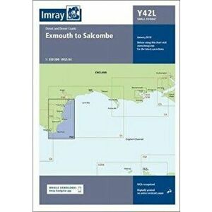 Imray Chart Y42 Laminated. Laminated Y42 Exmouth to Salcombe (Small Format), Sheet Map - Imray imagine