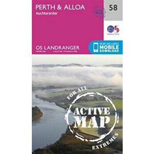 Perth & Alloa, Auchterarder. February 2016 ed, Sheet Map - Ordnance Survey imagine