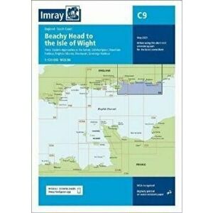 Imray Chart C9. Beachy Head to Isle of Wight, New ed, Sheet Map - Imray imagine