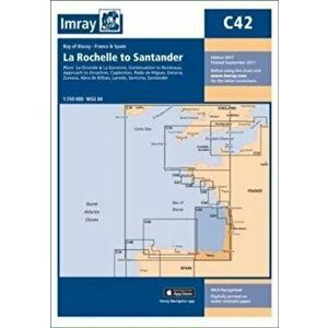 Imray Chart C42. La Rochelle to Santander, New ed, Sheet Map - Imray imagine