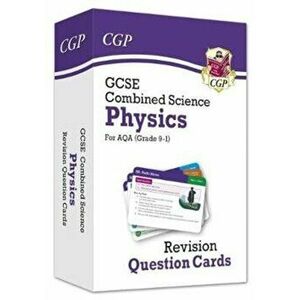 9-1 GCSE Combined Science: Physics AQA Revision Question Cards, Hardback - CGP Books imagine