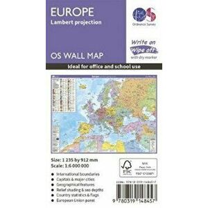 Europe. Lambert projection, Sheet Map - *** imagine