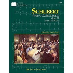 Schubert: Twelve Valses Nobles, Op. 77 (D. 969), Sheet Map - *** imagine