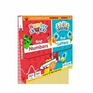 Numberblocks and Alphablocks: My First Numbers and Letters Set (4 wipe-clean books with pens included), Box Set - Sweet Cherry Publishing imagine