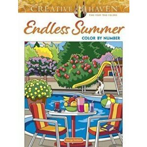 Creative Haven Endless Summer Color by Number, Paperback - George Toufexis imagine