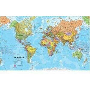 World political laminated. Revised ed, Sheet Map - *** imagine