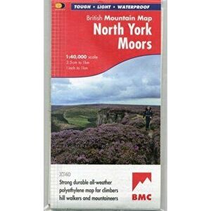 North York Moors, Sheet Map - Harvey Map Services Ltd. imagine