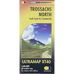 Trossachs North. Loch Lyon & Crianlarich, Sheet Map - *** imagine