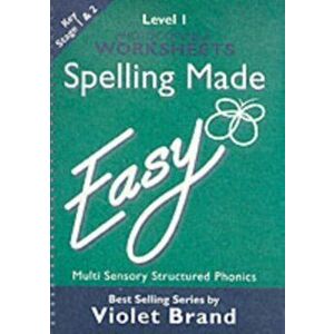 Spelling Made Easy. Level 1 Photocopiable Worksheets - Violet Brand imagine