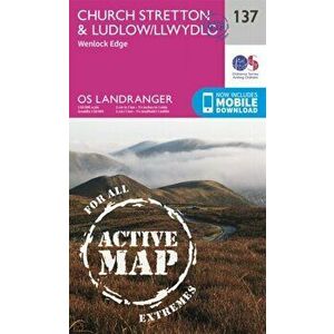 Ludlow & Church Stretton, Wenlock Edge. February 2016 ed, Sheet Map - Ordnance Survey imagine