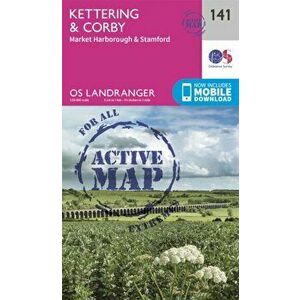 Kettering & Corby. February 2016 ed, Sheet Map - Ordnance Survey imagine