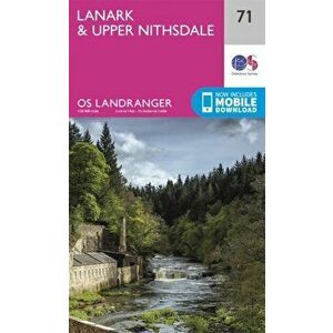 Lanark & Upper Nithsdale. February 2016 ed, Sheet Map - Ordnance Survey imagine