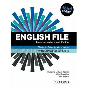 English File: Pre-Intermediate: Student's Book/Workbook MultiPack A with Oxford Online Skills. 3 Revised edition - *** imagine