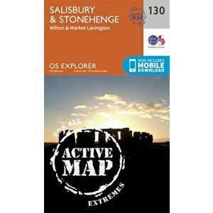 Salisbury and Stonehenge. September 2015 ed, Sheet Map - Ordnance Survey imagine