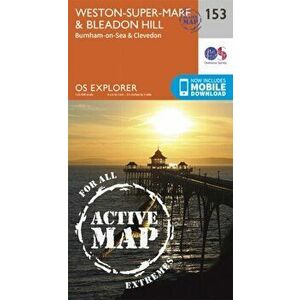 Weston-Super-Mare and Bleadon Hill. September 2015 ed, Sheet Map - Ordnance Survey imagine