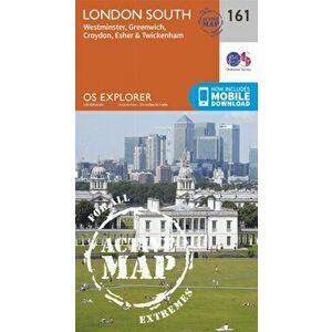 London South, Westminster, Greenwich, Croydon, Esher & Twickenham. September 2015 ed, Sheet Map - Ordnance Survey imagine