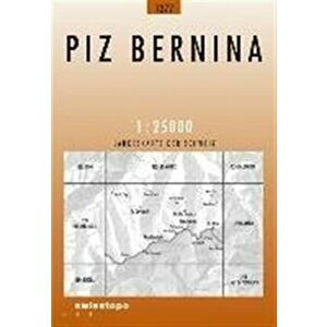 Piz Bernina, Sheet Map - *** imagine