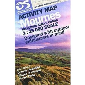 OSNI 1: 25000 Mournes Activity Including Slieve Croob, Sheet Map - *** imagine