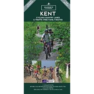 Kent: Cycling Country Lanes & Traffic Free Family Routes. 6 ed, Sheet Map - Ted Pragnell imagine