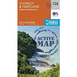 Clovelly and Hartland. September 2015 ed, Sheet Map - Ordnance Survey imagine