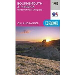 Bournemouth & Purbeck, Wimborne Minster & Ringwood. February 2016 ed, Sheet Map - Ordnance Survey imagine