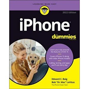 iPhone For Dummies. 2022 Edition, Paperback - Bob LeVitus imagine