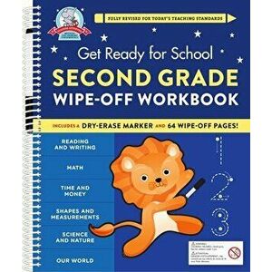 Get Ready for School: Second Grade Wipe-Off Workbook, Spiral Bound - Heather Stella imagine