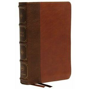 KJV, Compact Bible, Maclaren Series, Leathersoft, Brown, Comfort Print. Holy Bible, King James Version - Thomas Nelson imagine