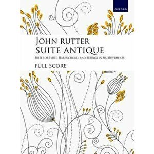 Suite Antique. Full score, Sheet Map - *** imagine